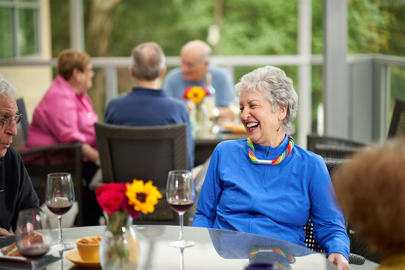 Laughing at the Table