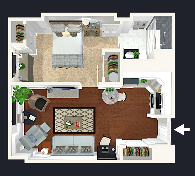 Senator Apartment Floor Plan