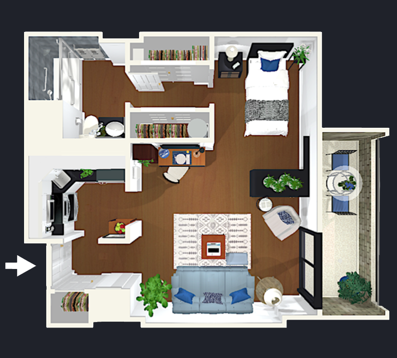Somerset Apartment Floor Plan