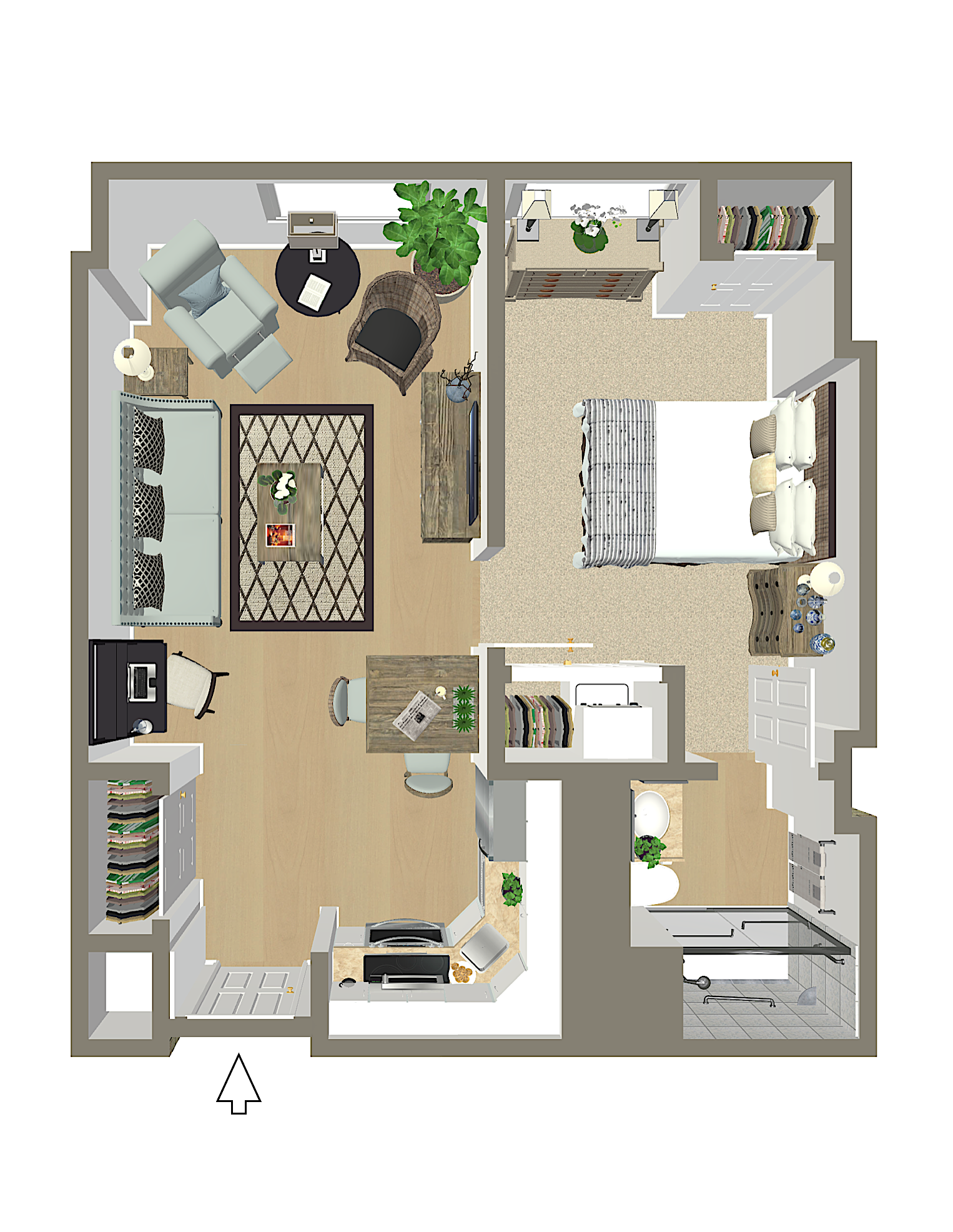 Senator Apartment Floor Plan