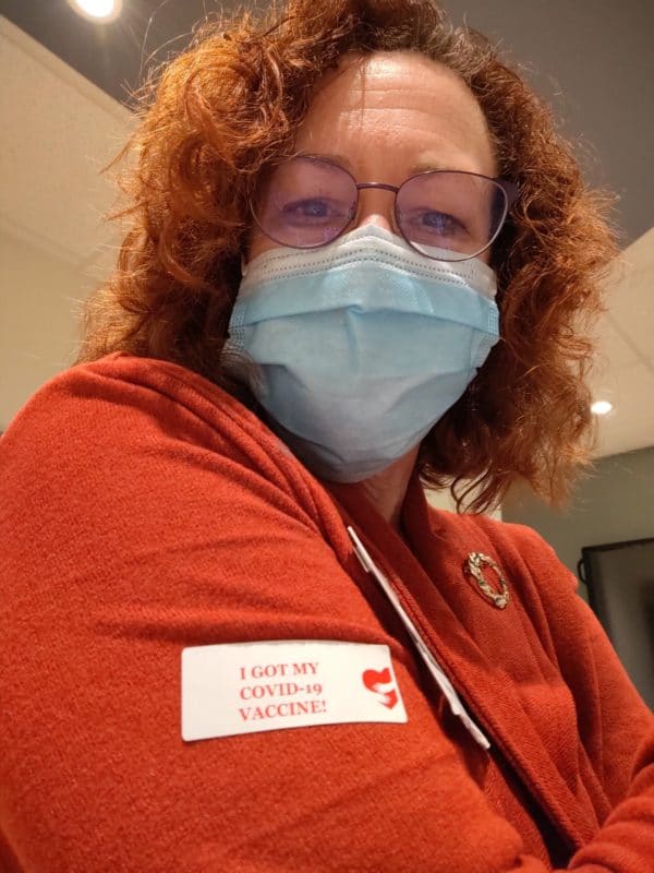 First Covid-19 vaccination