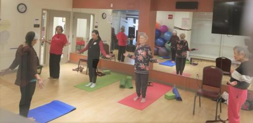 healthy heart activities stretching