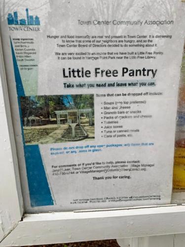 Little Free Pantry rules