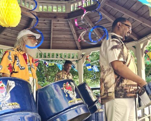 Carribean Bash-steel-band-above